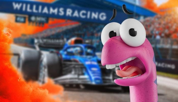 One Claynosaur Zoomed into the Fast Lane at the F1 Track teaser image